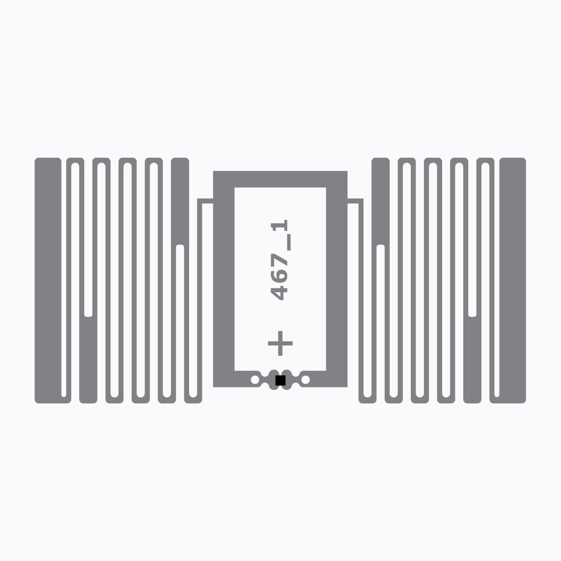 UHF RFID Inlay： Accessory，Impinj Monza R6