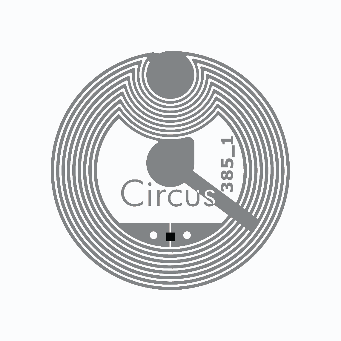 NFC RFID Inlay: Circus NFC, NTAG213
