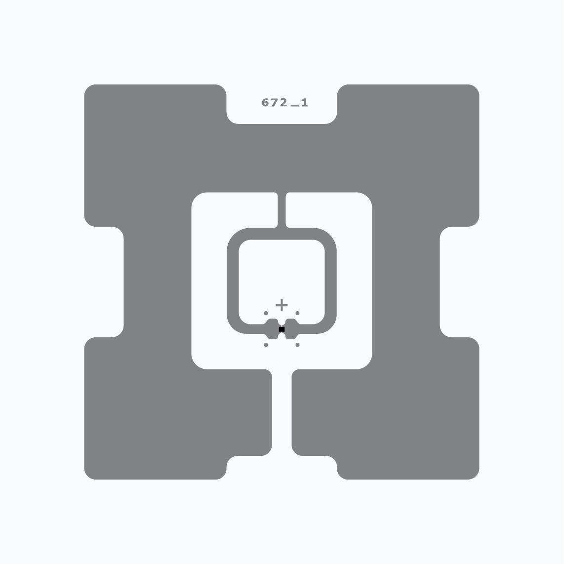 UHF RFID Inlay:  AD TracX M730
